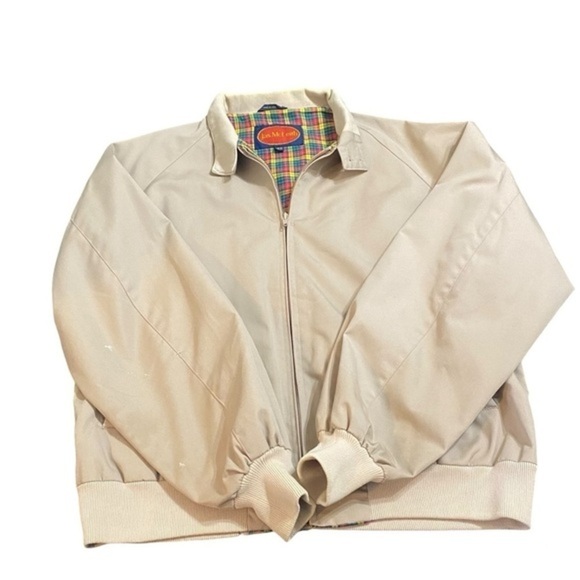 Jas Mcleith grandpacore Size : 42 Vintage made in Hong Kong varsity‎ bomber Y2K - Picture 1 of 14